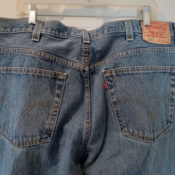 Levi Levi's 505 Regular Fit Jeans Size 40x30 - Picture 9 of 11